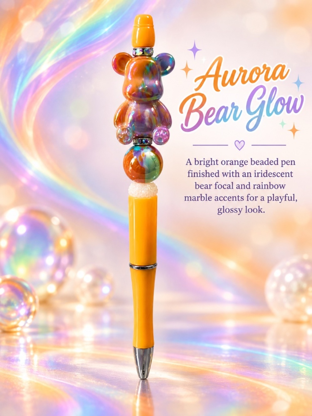 Aurora Bear Glow Pen